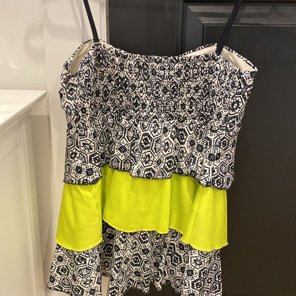 Rampage bustier-like top with padded cups. Size small . - Picture 3 of 4